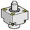 Telemecanique Sensors， リミットスイッチヘッドブロック， ZCKE66 OsiSense XC