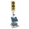 ソーラー式工事用AI信号機 SO2501-DAR
