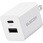 スマホ充電器 AC充電器 タイプC×1ポート USB×1ポート PD 20W スイングプラグ 小型 軽量 USBコンセント iPhone