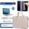 ノートパソコンケース 2way バッグ ショルダー付き と ドスパラ GALLERIA UL9C-R49-C6 16インチ 解像度 液晶保護フィルム 2点セット