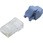 RJ45コネクタ cat5e より線 ツメが折れない素材 つめ折れ防止カバー付き 10個入り LD-RJ45TY10/TP