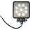 ワークライト 9LED 角型 12V/24V/48V 共用 電動フォーク対応タイプ