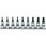 3/8"(9.5mm)SQ. イジリ止めペンタローブビットソケットレールセット