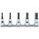 3/8"(9.5mm)SQ. CVビットソケットレールセット