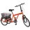 構内・災害時用ノーパンク三輪自転車 ハザードランナートライ
