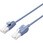 LANケーブル Cat6A準拠 スリム タテスイング×ストレート 高速 10Gbps ストレート 爪折れ防止