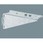 投光器用取付部品1灯用投光器台