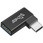 USBアダプタ USB Type-A(メス) - Type-C(オス) L字型