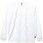 4.3オンスドライロングスリーブTシャツ ポリジン加工 ホワイト MS1609-15シリーズ