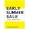 イエロー EARLY SUMMER ポップ・ポスター