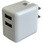 USB充電器 USB-A 2ポート DC5V/3.1A