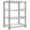 中軽量棚NEW型 単体(ホワイトグレー)