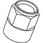 LEGGDURA RACING Shell Type Nut クローズドエンドタイプ全長35mm用 アルミシェル(単品)