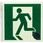 中輝度蓄光避難誘導ステッカー標識