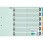 カラー仕切カード6山A3E10組
