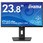 液晶ディスプレイ 23.8型/1920×1080/D-sub、HDMI、DisplayPort/ブラック/スピーカー：あり/IPS方式/昇降/回転)