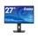 液晶ディスプレイ 27型/1920×1080/D-sub、HDMI、DisplayPort/ブラック/スピーカー：あり/IPS方式パネル/昇降/回転