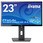 液晶ディスプレイ 23型/1920×1080/D-SUB、DVI、HDMI/ブラック/スピーカー：あり/IPSパネル/昇降/回転