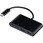 USBハブ USB3.1(Gen1) バスパワー 4ポート (タイプC×2ポート USB×2ポート) ケーブル一体型