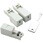 RJ45コネクタセキュリティプロテクタ 鍵付き 3個入り