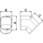 スリムコーナー平面45°