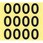 積載ステッカー数字シート