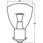 ヘッドランプ、フォグランプ用電球(つばなしシングル) 12V