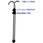 丸型アルミ製伸縮手かぎ480mmから940mm(3段式)
