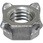 四角熔接ナット1D形(鉄/生地)