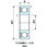 単列深溝玉軸受 6200番台 NKE