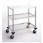 W3型 ワークテーブルワゴン 棚板・柱/SUS304