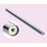丸バー(Φ25．4mm)両端ナット付き