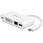 USB Type-C接続ノートパソコン用マルチポートアダプタ USB Type-C対応ドッキングステーション USB PD(Power Delivery)対応 DVI/ GbE/ USB 3.0搭載