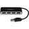 4ポートUSB 2.0ハブ 本体一体型ケーブル付き
