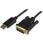 DisplayPort - DVI変換ケーブル/1.8m/1080pビデオ対応/DP - DVI-D(シングルリンク)変換アダプタ