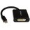 Mini DisplayPort - DVI 変換アダプタ/mDP 1.2 - DVI-D ビデオ変換/1080p/ミニディスプレイポート - DVI シングルリンク映像コンバータ