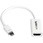Mini DisplayPort - HDMI 変換アダプタ/mDP 1.2 - HDMI ビデオ変換/4K30Hz/ミニディスプレイポート - HDMI 映像コンバータ/ミニDP - HDMI アクティブアダプタ/ホワイト