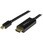 Mini DisplayPort - HDMI変換アダプタケーブル 2m 4K対応 mini DP(オス) - HDMI(オス)