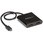 USB-C - 2x HDMI 変換アダプター/4K30Hz/デュアルモニター/30cm一体型ケーブル/Windowsのみ/MSTハブ/Type-C ディスプレイアダプター/マルチモニター 分配器