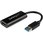USB 3.0 - HDMI変換アダプター/1920x1200(1080p)/マルチモニター対応/USB Type-A接続/Windowsのみ/ブラック/USB - HDMI モニター 変換コネクター/ディスプレイ コンバーター