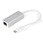 USB有線LANアダプター/USB-C接続/USB 3.2 Gen1/各種OS/シルバー/ギガビットイーサネット/Type-C ネットワーク変換 コンバーター