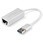 USB有線LANアダプター/USB-A接続/USB 3.0/10/100/1000Mbps/各種OS/シルバー/ギガビットイーサネット/ノートパソコン用 RJ45 ネットワーク 変換 コンバーター