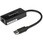 USB有線LANアダプター/USB-A接続/USB 3.0/10/100/1000Mbps/1x USB-A/各種OS/ブラック/ギガビットイーサネット/ノートパソコン用 RJ45 ネットワーク 変換 コンバーター