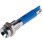RS Pro LED表示灯， 青 6mm， 12 V dc