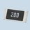 釜屋電機 厚膜チップ抵抗器， 5025サイズ， 0.75W， 200Ω， ±1%