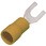 JST 丸形圧着端子 FV5.5-4A YELLOW， 黄 12AWG to， 10AWG