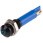 RS Pro LED表示灯， 青 6mm， 12 V dc