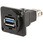 USBアダプタ， USB3.0， メス RS Pro， ポート数:1