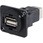 USBアダプタ， USB2.0， メス RS Pro， ポート数:1