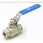 316 フルボアねじ込みボールバルブ    ロックハンドル